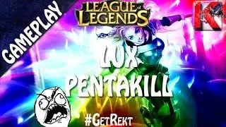 [League of Legends] Lux Pentakill Ranked Diam