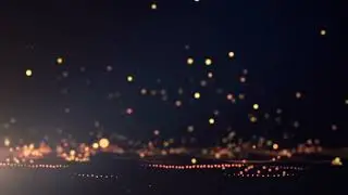 After Effects - Trapcode Particular bounce [No Copyright]
