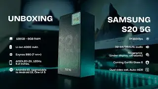 Samsung Galaxy S20 5G Unboxing!