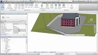 Create a Subregion of a Toposurface in Revit Architecture