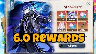 NEW! THE UPDATED 6.0 ANNIVERSARY REWARDS ARE INSANE 5-Star Weapon, Selectors & More - Genshin Impact