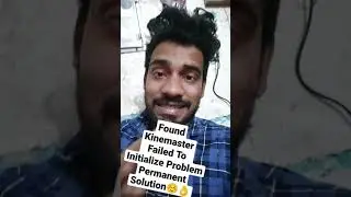 Kinemaster Engine Failed To Initialize Problem Permanent Solution😍With Latest 5.0 Version☺️