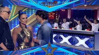 NEW JURY supervising an IMPROVISATION SESSION | Auditions 9 | Spain's Got Talent 2022