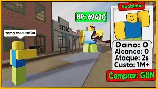 Tower Defense mas... EU TENHO MINHA PRÓPRIA TORRE? ROBLOX World Defenders