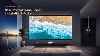100-inch Flexible Fresnel Screen Installation Tutorial