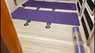 Hot yoga sauna