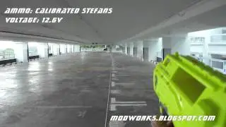 Modified Nerf Rayven - Demo & Range Test