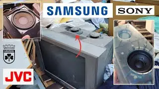Speaker Finding #39: Vintage Grundig Super Color, Samsung Impact Port TV speakers and a lot more!