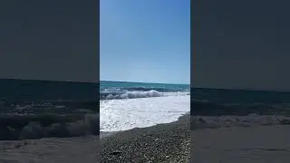 #Волны #Шторм #Абхазия #море