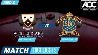 ACC Football - Whitefriars v St Bernard's - Round 2 Highlights
