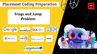 Frogs and Jump Problem | Coding Questions in Python | Placement Preparation