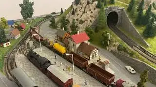 Model Train Layout H0 2023