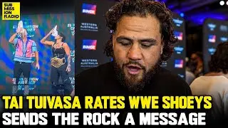 Tai Tuivasa Rates WWE Shoeys, Sends The Rock a Message!: 