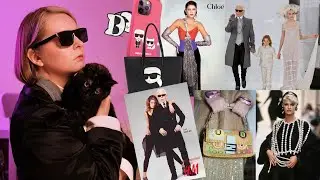 Как Karl Lagerfeld стал карикатурой…