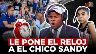 TOLENTINO LE PONE EL RELOJ A EL CHICO SANDY Y DESMIENTE A LA FAMILIA DE CARMENCITA