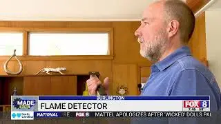 The Home Flame Detector, Featured on FOX8 Segment 