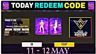 Free Fire Redeem Code Today | 11 May Redeem Code  Free Fire | FF Redeem Code Today 11 May