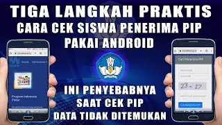 PENYEBAB CEK PENERIMA BANTUAN PIP 2024 DATA TIDAK DITEMUKAN