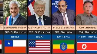 Top 50 Richest PRESIDENT In The World | Richest PRESIDENT Comparison