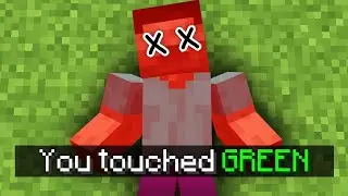 Minecraft, But You Can't Touch Colors...
