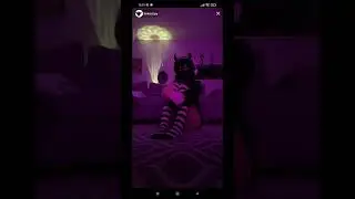 stocking goth girl in panties
