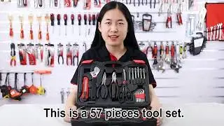 Portable Tool Kits 57Pcs for Mechanic and DIYer #diy #mechanic #handtools