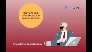 RESTO AL SUD: COSA SUCCEDE IN CASO DI REVOCA?