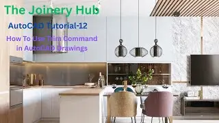 AutoCAD Tutorial 12 How to Use Trim Command in AutoCAD @ The Joinery Hub