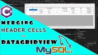 C# - Merging Header Cells on DataGridView