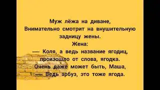 Арбуз это тоже ягода... Самые смешные анекдоты до слез 2021. Лучшие короткие анекдоты от Хохмича.