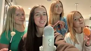My friends try ASMR