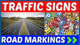Kahulugan Ng Mga TRAFFIC SIGNS at ROAD MARKINGS