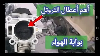 أهم أعطال الثروتل / بوابة الهواء التقليدية في السيارات