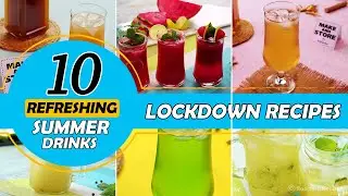 10 Lockdown Refreshing Summer & Ramzan Drinks Recipes