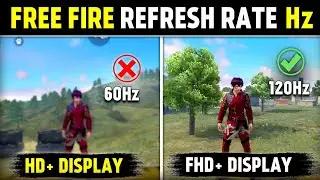 Free Fire Refresh Rate Details | What Is High Refresh Rate In Free Fire | Free Fire Refresh Rate Hz