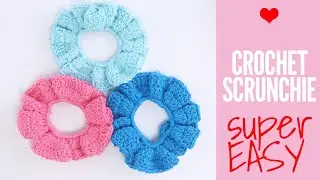 Easy Crochet Scrunchie Tutorial | Beginner-Friendly