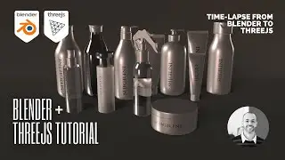 [ TUTORIALS ] Threejs Cosmetics Time Lapse