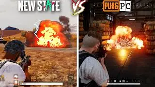 PUBG New State vs PUBG PC | You Won't Believe The Differences