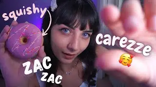 ASMR ita DOLCISSIMO e delicato per farti dormire (prelevo pensieri, squishy, mouth sounds, carezze)