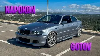 BMW E46 COUPE JE NAPOKON SLOŽEN