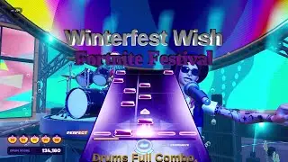 Fortnite Festival - Winterfest Wish Expert Drums FC