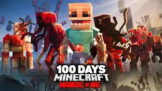 I Spent 100 Days in a Hyper-Evolved Parasite Apocalypse in Hardcore Minecraft… Here’s What Happened