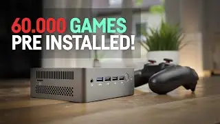This Mini PC has 60.000 Retro Games Pre installed! Kinhank Mini MP100