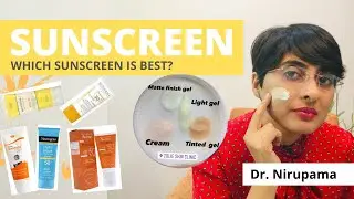 Best sunscreen for face video| Best Sunscreen for oily skin type, dry skin| Best Sunscreen in India