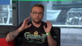 YouTube Live at E3 2016 - Gwent: The Witcher Card Game Live Action Trailer