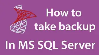 How to take backup in SQL Server in Tamil - SQL server 2019 [ 2021 ]