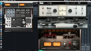 Comparing VST tape emulations on a master (iZotope, Slate, Softube, UAD)