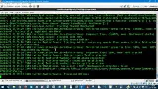 Getting Twitter Feeds into HDFS using FLUME-Hands-On