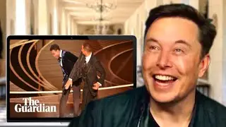 Elon Musk laughs at Will Smith