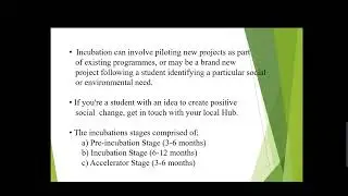 Accelerators/Incubation - Opportunities for Students & Faculties - Early Stage Entrepreneurs 27-8-22
